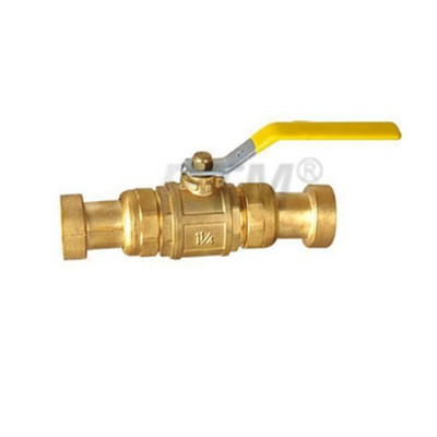 Brass Double Mouth Gas Ball Valve